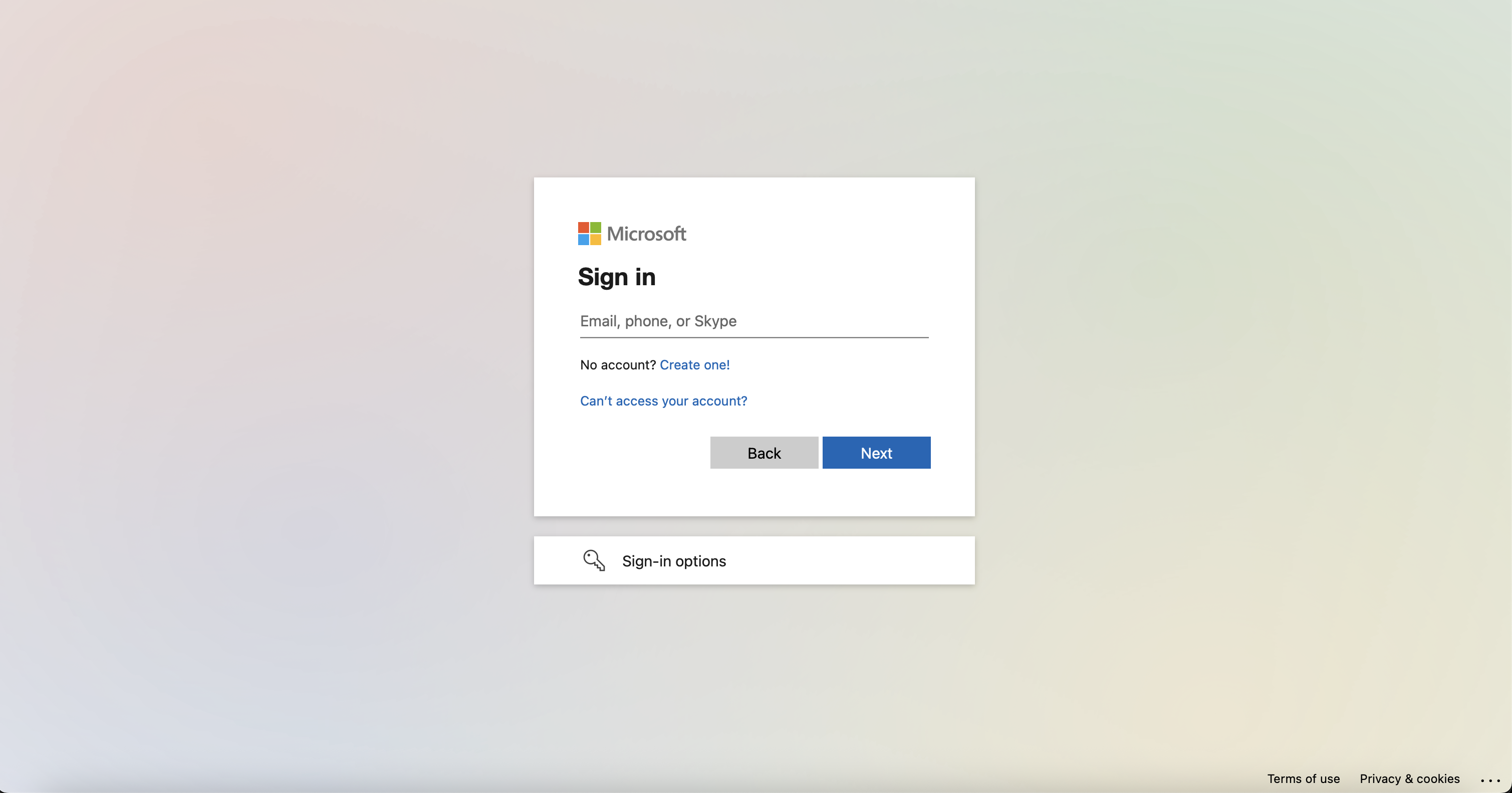 Demo screenshot